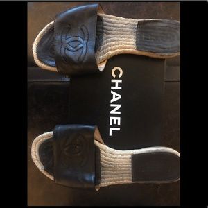 Chanel Espadrilles Black sz 39
